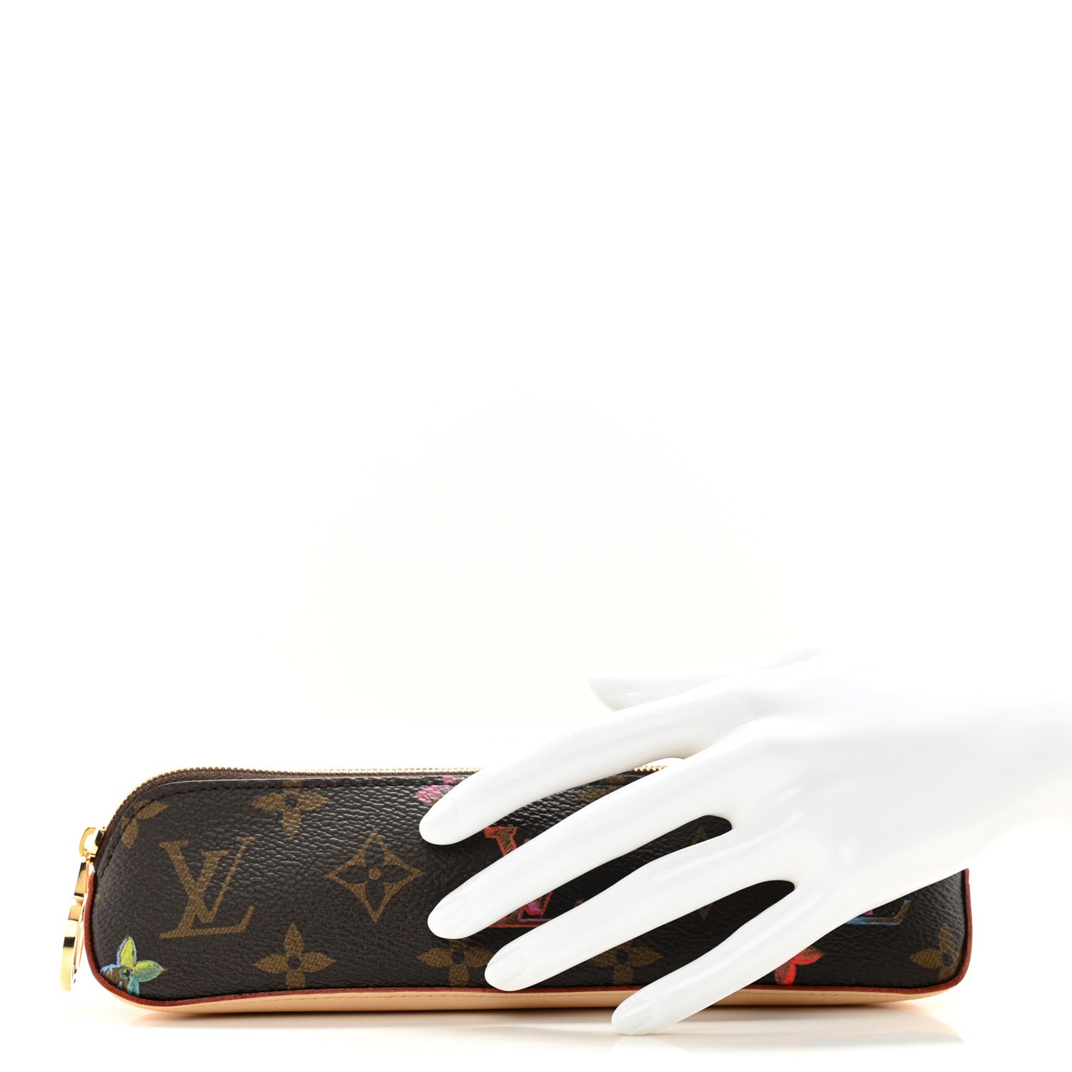 Louis Vuitton Monogram Art And Craft Elizabeth Pencil Pouch Multicolor 2 of 10