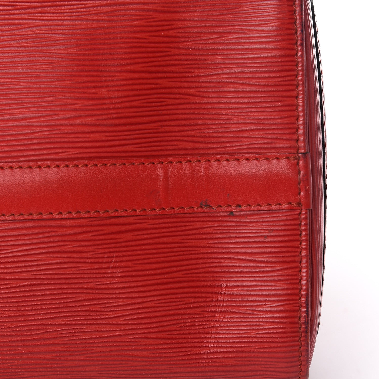 Louis Vuitton Epi Speedy 30 Castillan Red 18 of 20