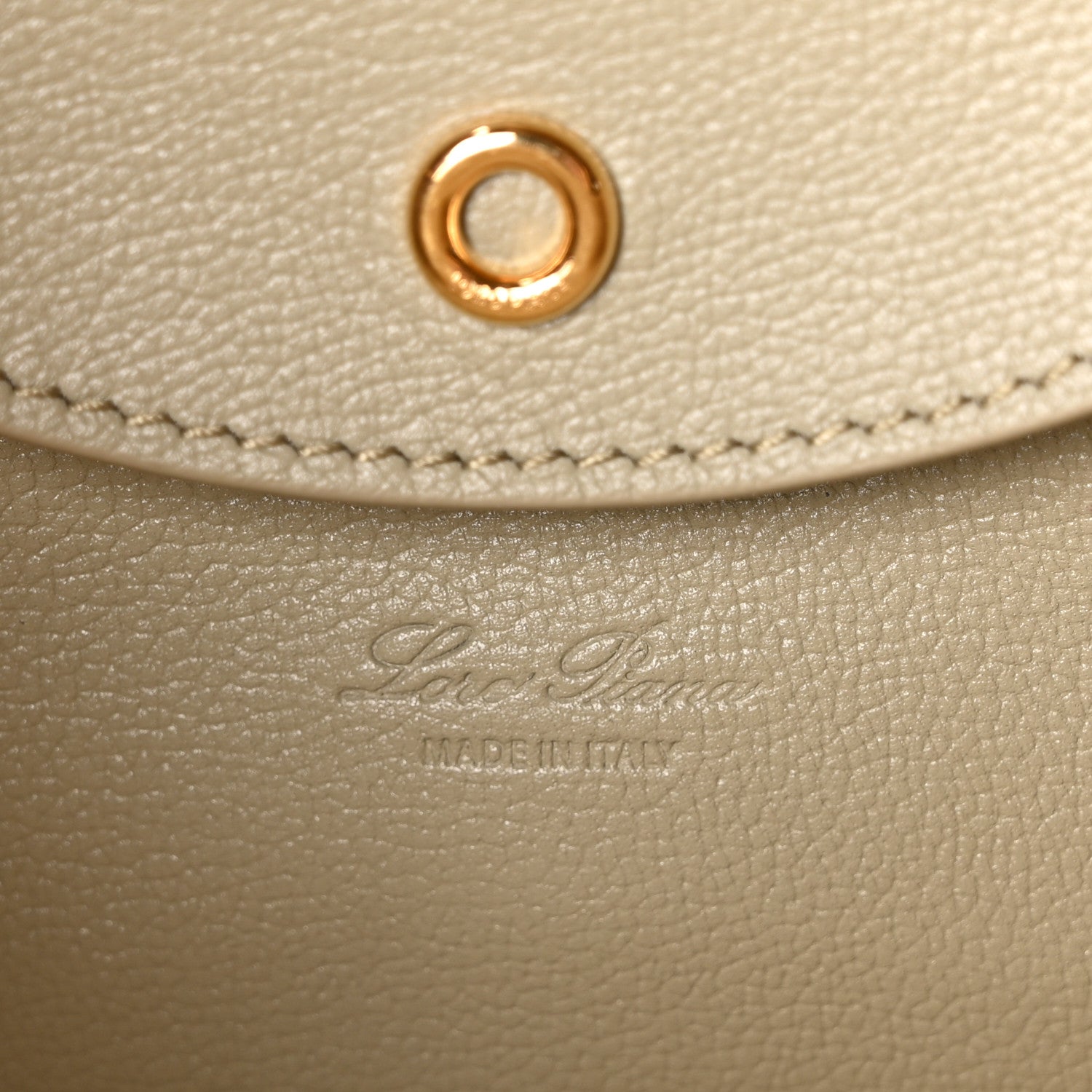 Loro Piana Grained Calfskin Extra Pocket L27 Dried Taragon 6 of 9