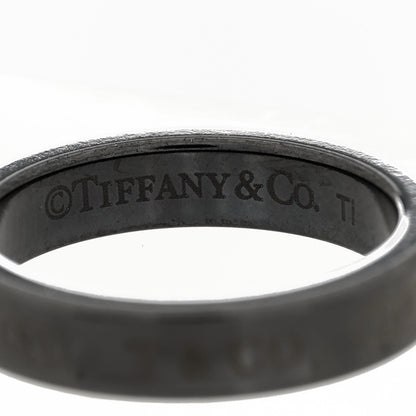 Tiffany Titanium 1837 Narrow Band Ring 52 6 4 of 4