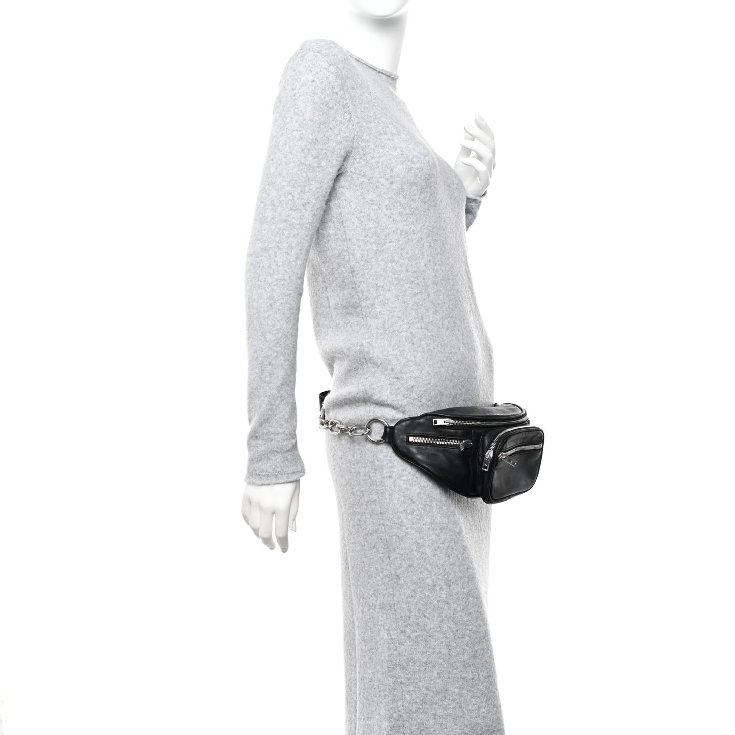 Lambskin Attica Belt Bag Black