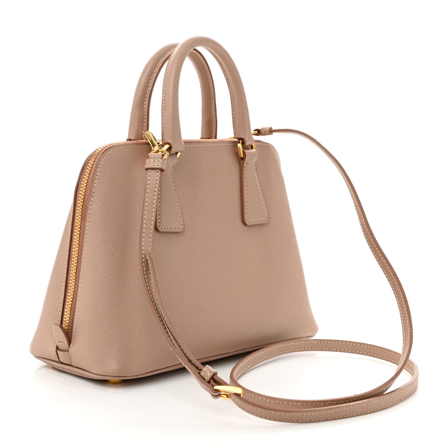 Saffiano Lux Small Promenade Tote Cammeo