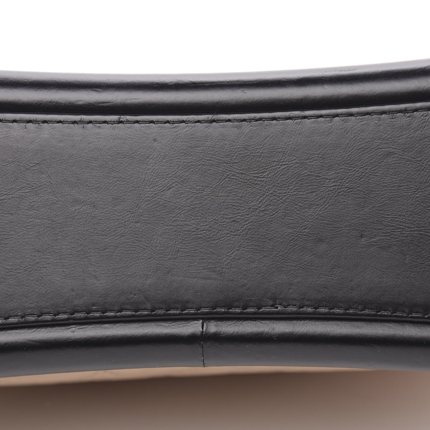 Aged Calfskin Quilted Medium Gabrielle Hobo Beige Black