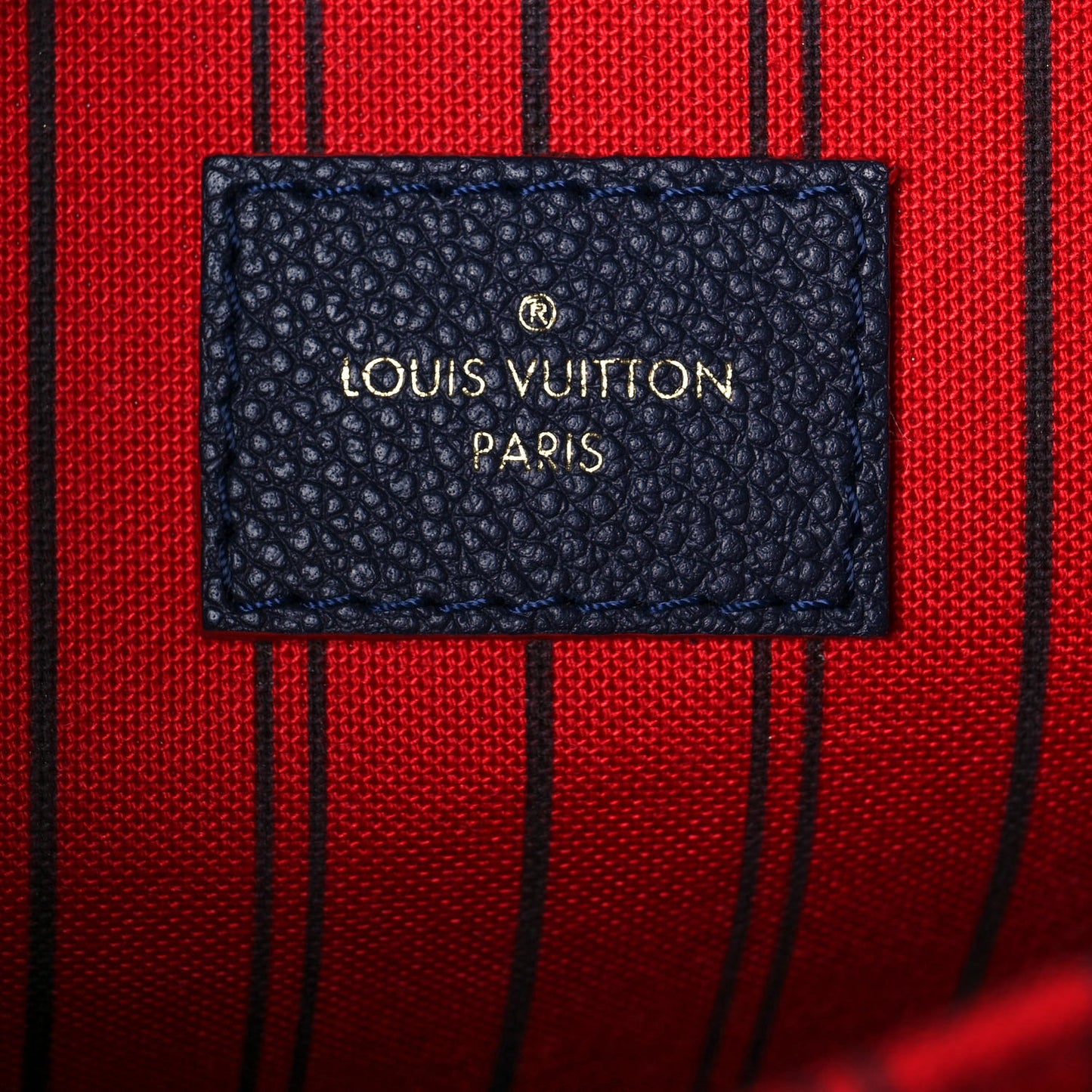 Empreinte Pochette Metis Marine Rouge