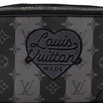 Louis Vuitton X NIGO Monogram Eclipse Stripes LV Heart Modular Sling Bag 6 of 8