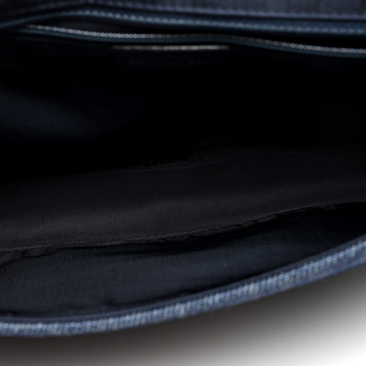 Denim Frayed Malice Shoulder Bag Blue