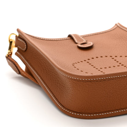 Hermes Taurillon Maurice Evelyne TPM Gold 9 of 11