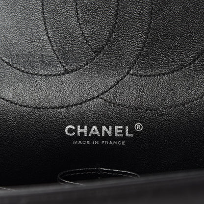 Chanel Aged Calfskin Chevron Quilted 2.55 Reissue 227 Flap So Black 10 of 12