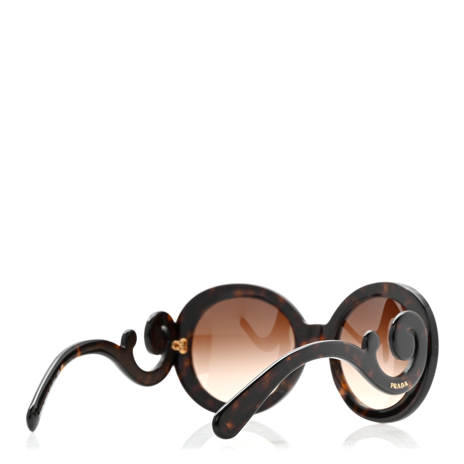 Prada Baroque Sunglasses SPR 27N Tortoise 4 of 9