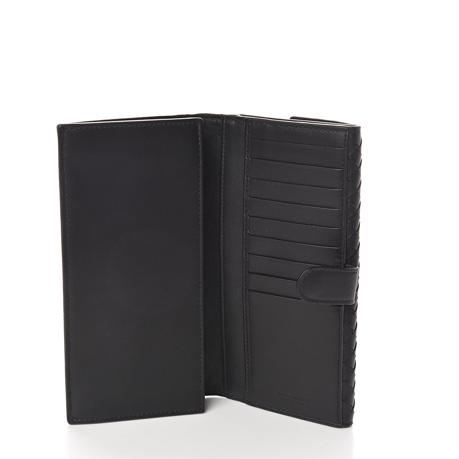 Bottega Veneta Nappa Intrecciato Continental Wallet Black 5 of 5