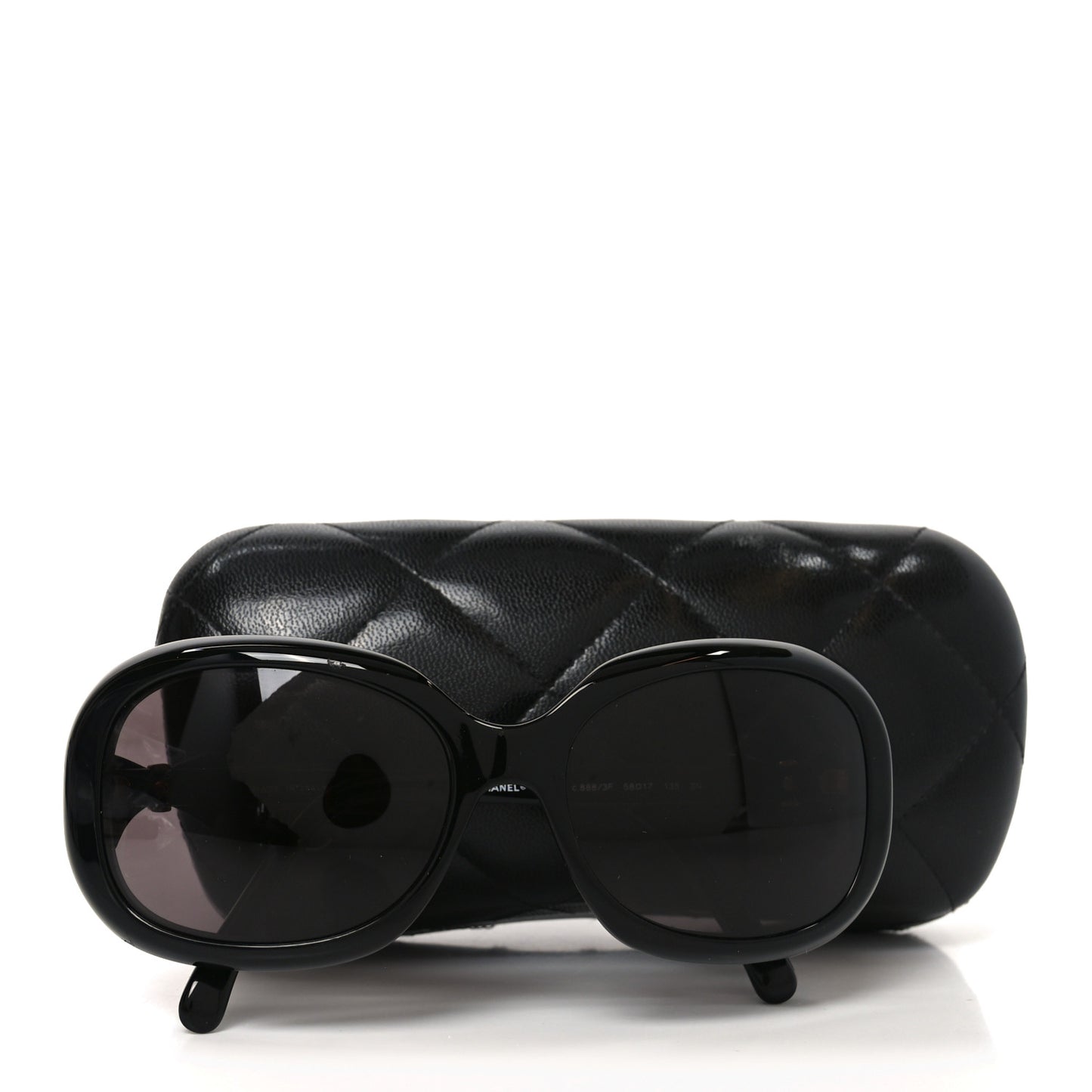 Acetate CC Bow Sunglasses 5170 Black