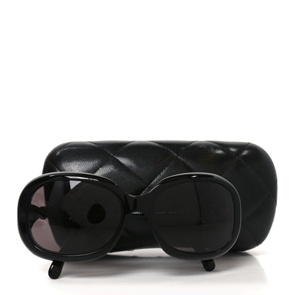 Chanel Acetate CC Bow Sunglasses 5170 Black 7 of 7