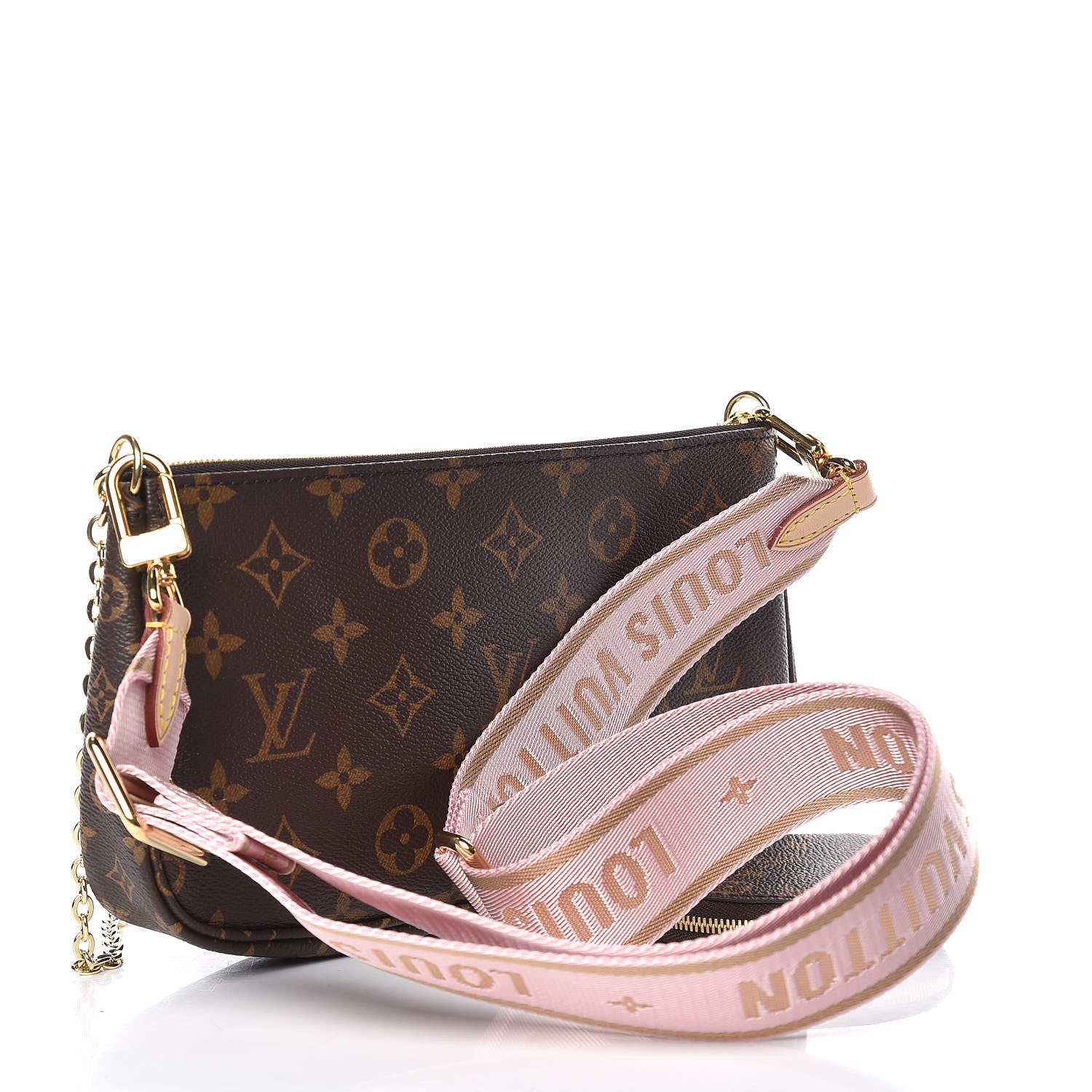 Louis Vuitton Monogram Multi Pochette Accessories Rose Clair 3 of 16
