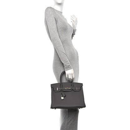 Hermes Togo Birkin 30 Etain 2 of 10
