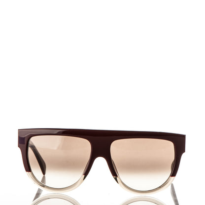 Celine Shadow Sunglasses CL 41026/S Burgundy 2 of 6