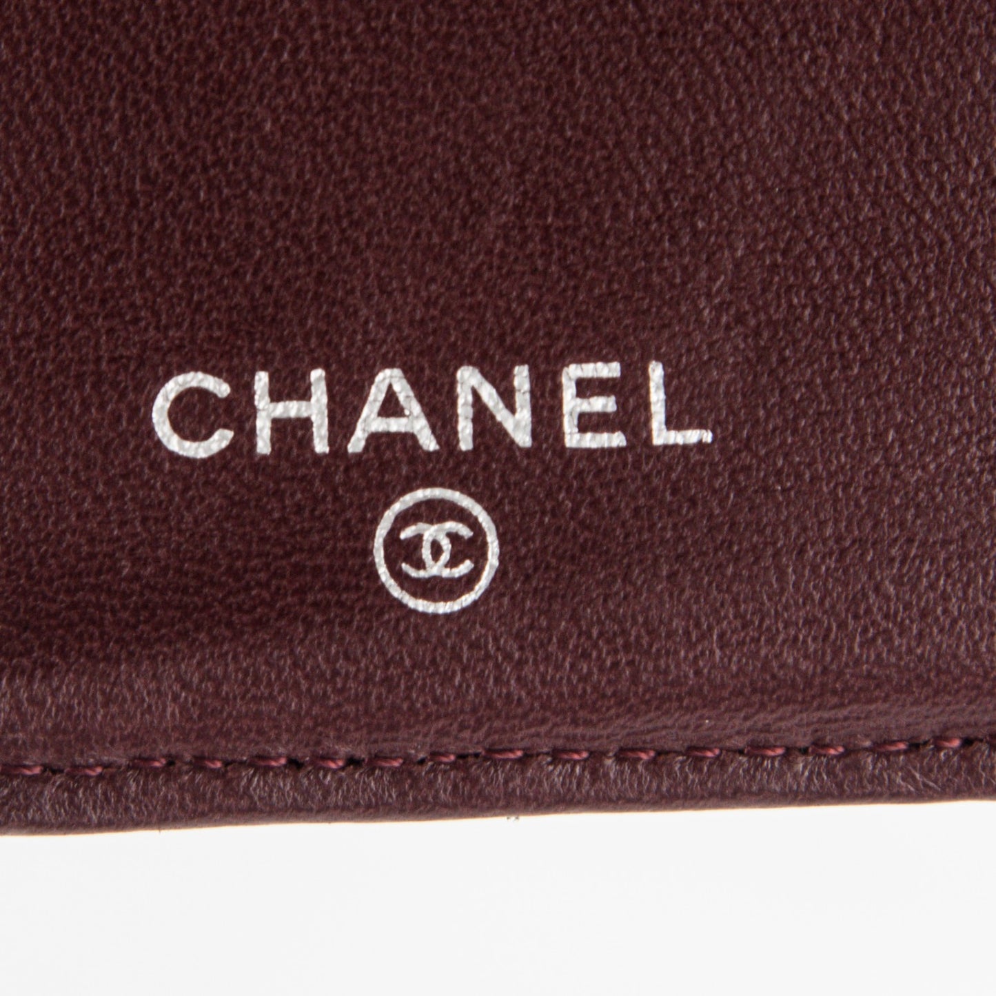 Lambskin Quilted Yen Wallet Black