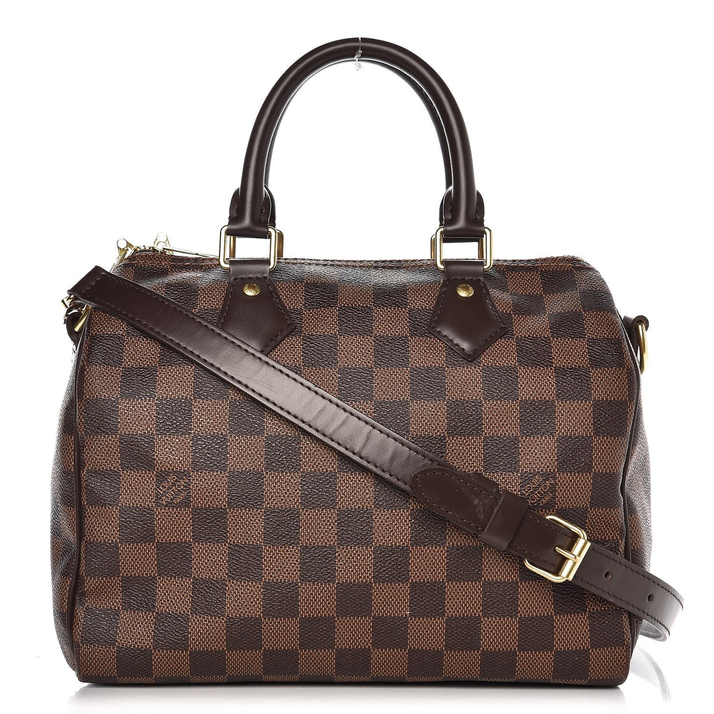 Damier Ebene Speedy Bandouliere 25