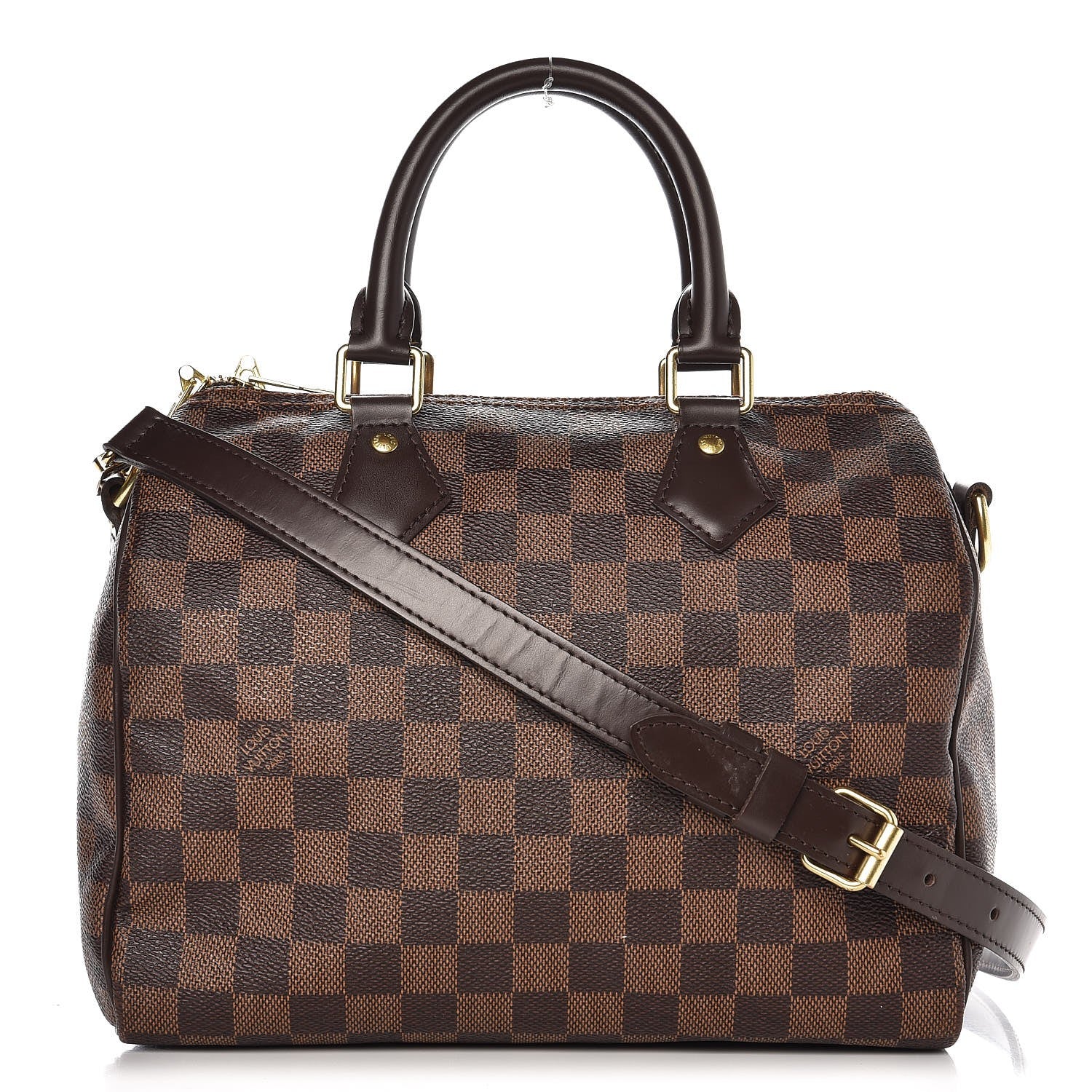 Louis Vuitton Damier Ebene Speedy Bandouliere 25 1 of 13