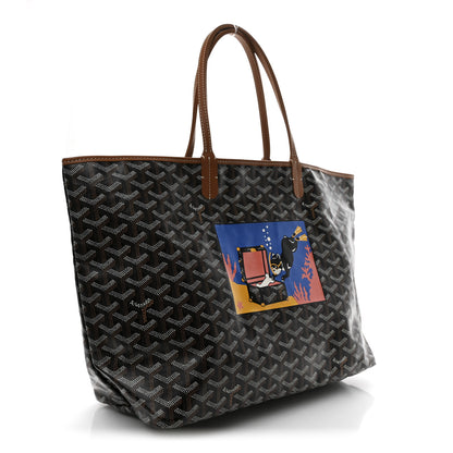 Goyard Goyardine Saint Louis PM Black Gold 4 of 12