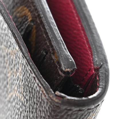 Louis Vuitton Monogram Emilie Wallet Fuchsia 11 of 17