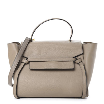 Celine Drummed Calfskin Mini Belt Bag Dune 1 of 23