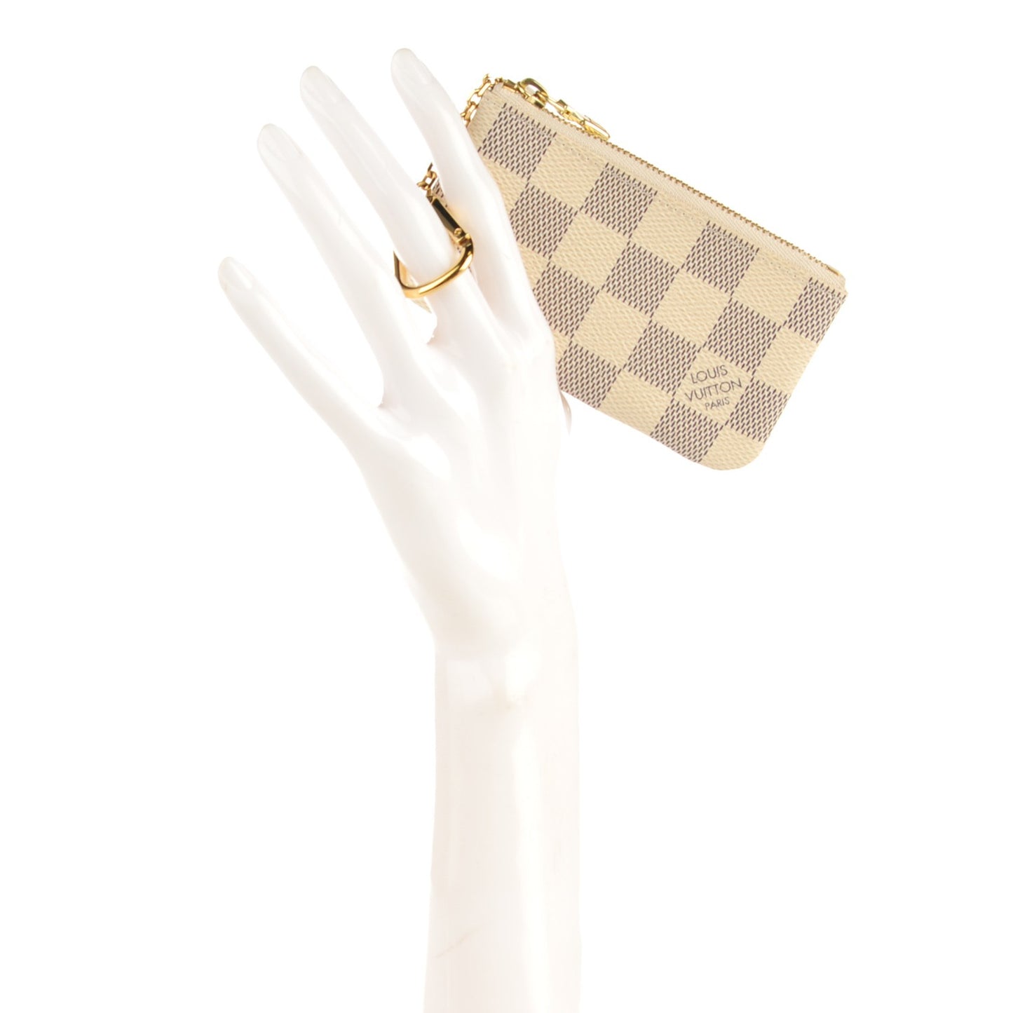 Damier Azur Key Pouch