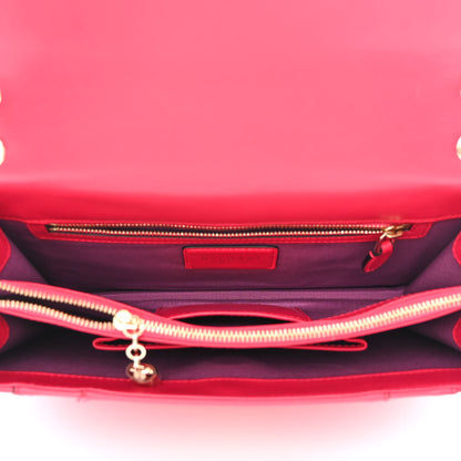 Bulgari Calfskin Serpenti Forever Shoulder Bag Pink 6 of 12