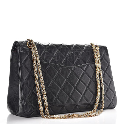 Chanel Aged Calfskin Quilted 2.55 Reissue 227 Flap Black 13 of 21