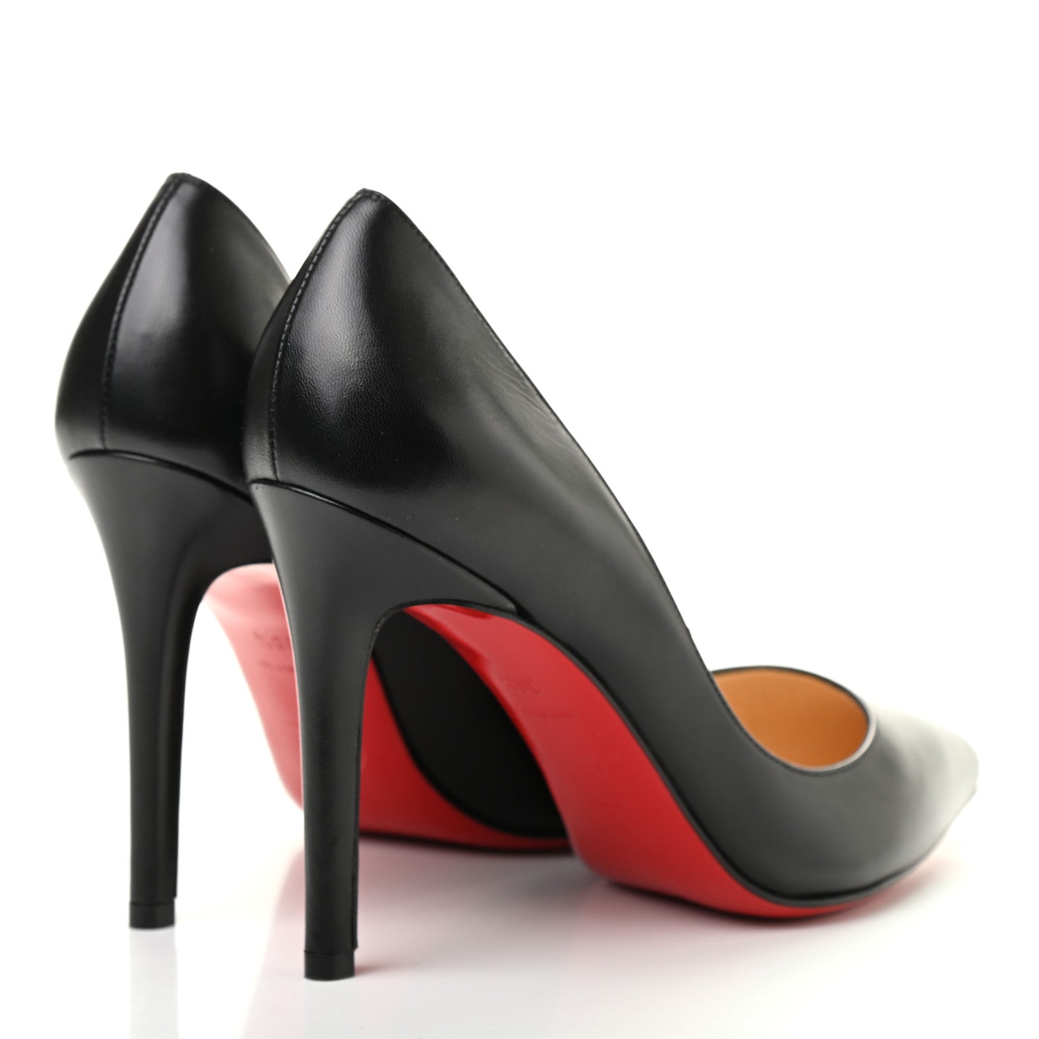 Christian Louboutin Kid Pigalle 100 Pumps 36.5 Black 3 of 7