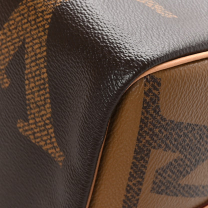 Louis Vuitton Reverse Monogram Giant Speedy Bandouliere 30 12 of 12