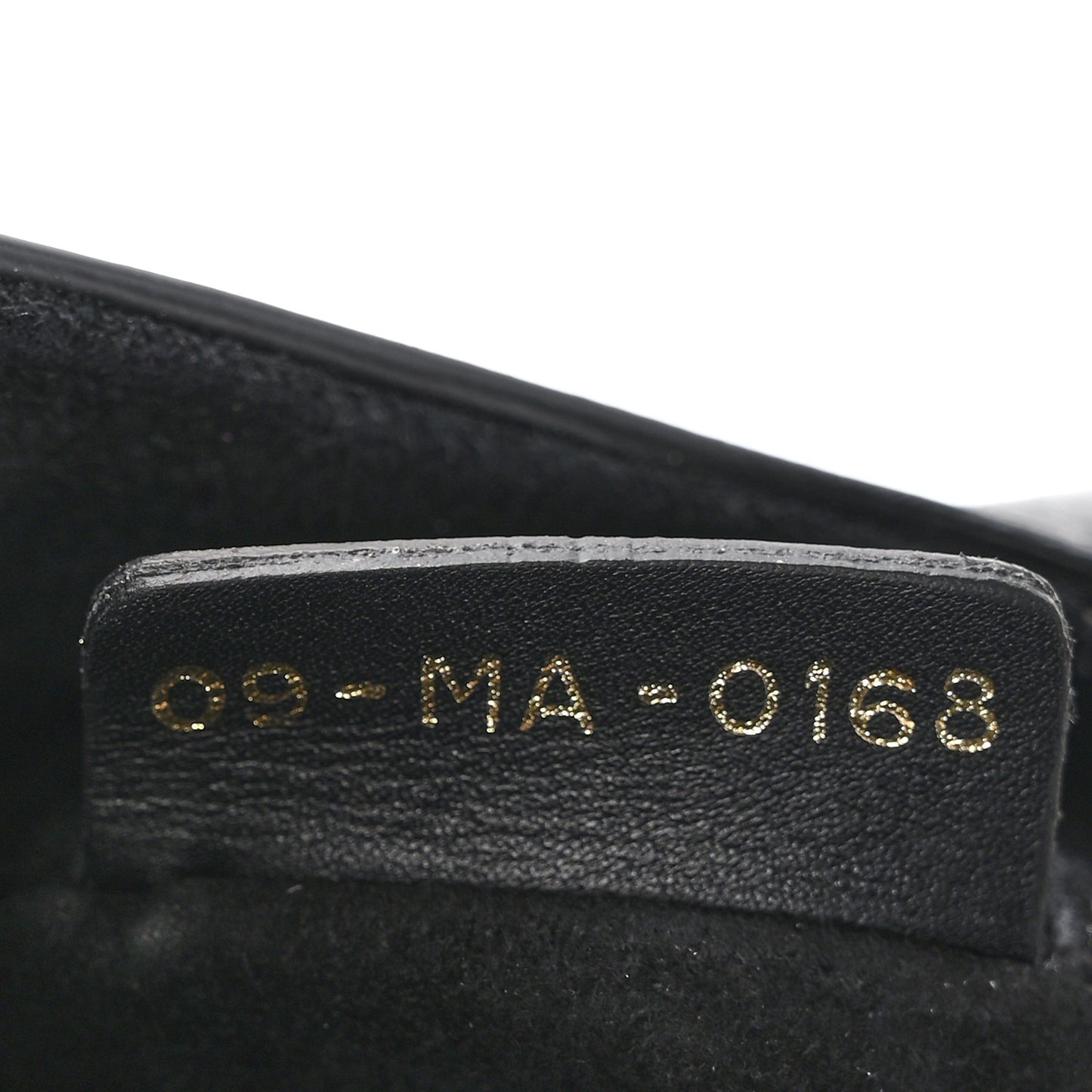 Calfskin Mini Saddle Bag Black