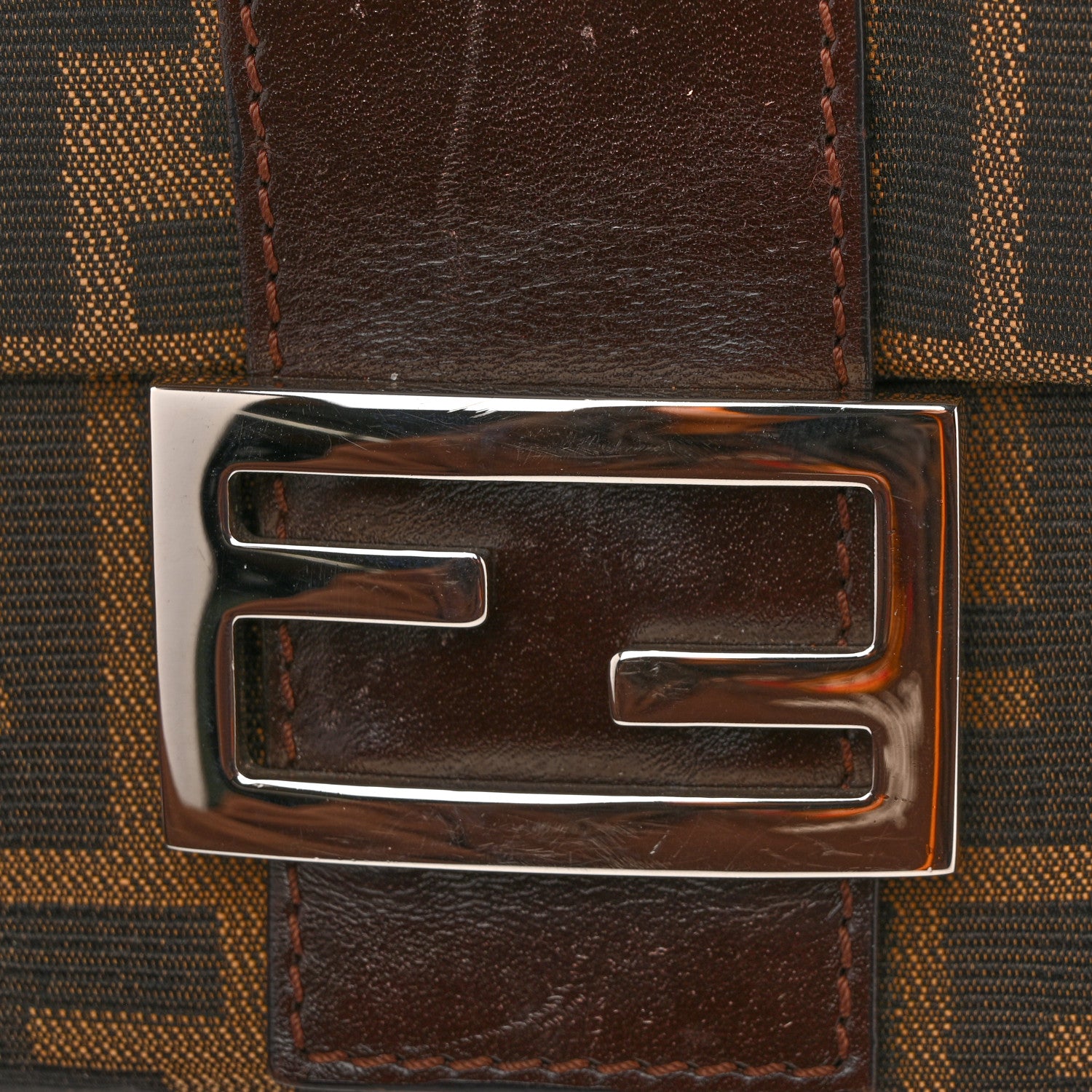 Fendi Zucca Mama Baguette Tobacco 10 of 13
