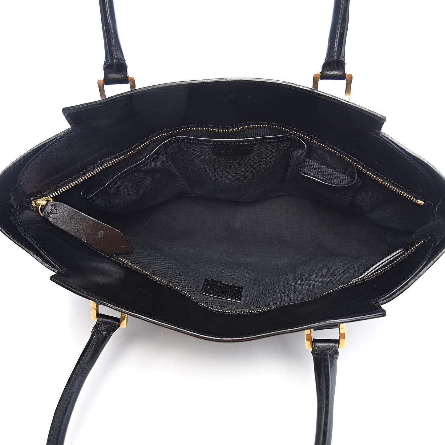 House Check Bridle Calfskin Kent Bag Black