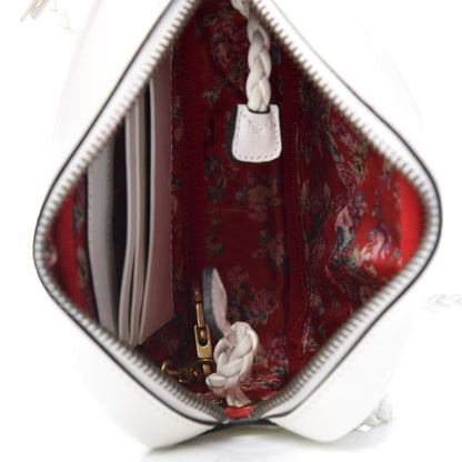 Gucci Calfskin Web Trapuntata Mini Shoulder Bag Off White 7 of 13
