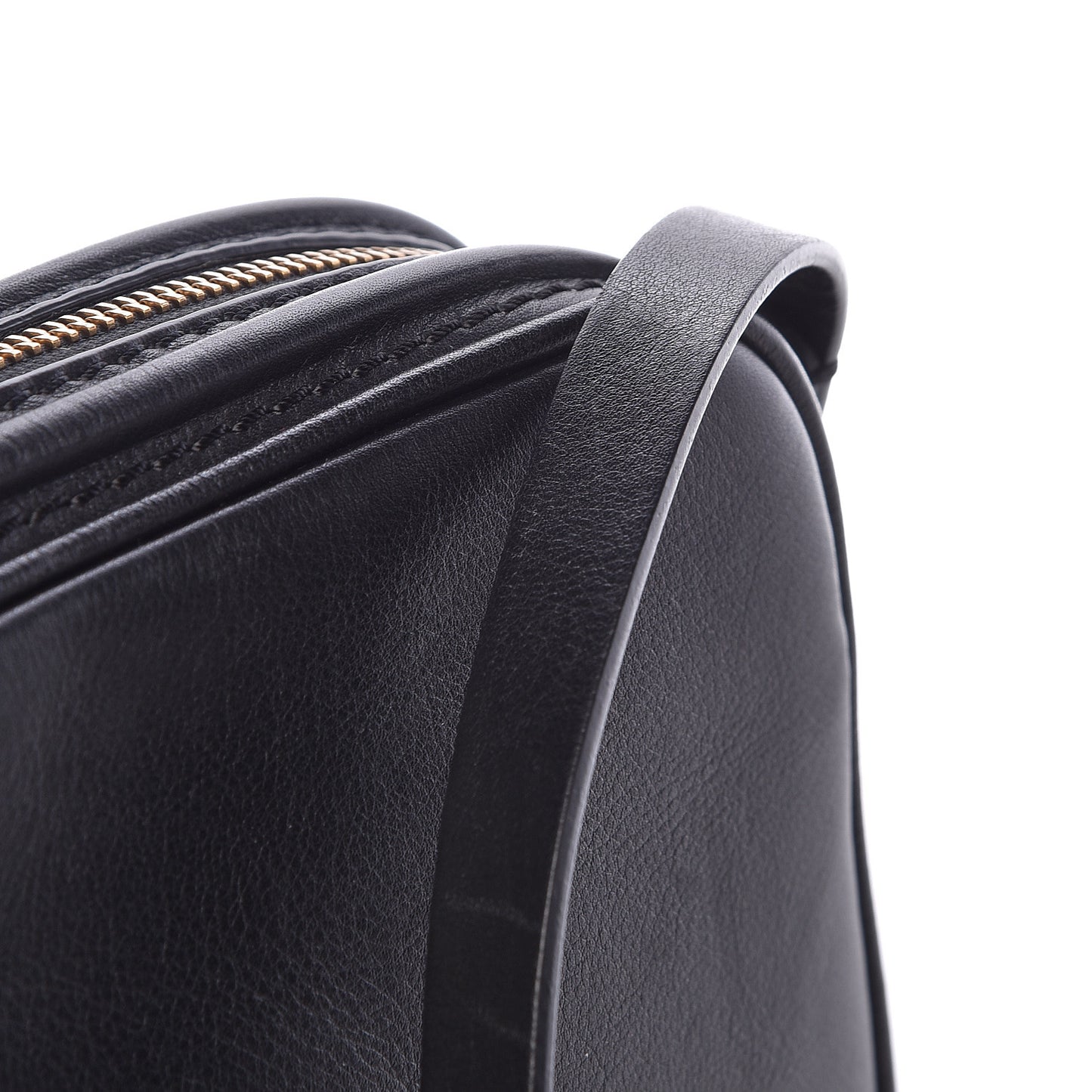 Smooth Calfskin 1983 Knight Check Link Camera Bag Black