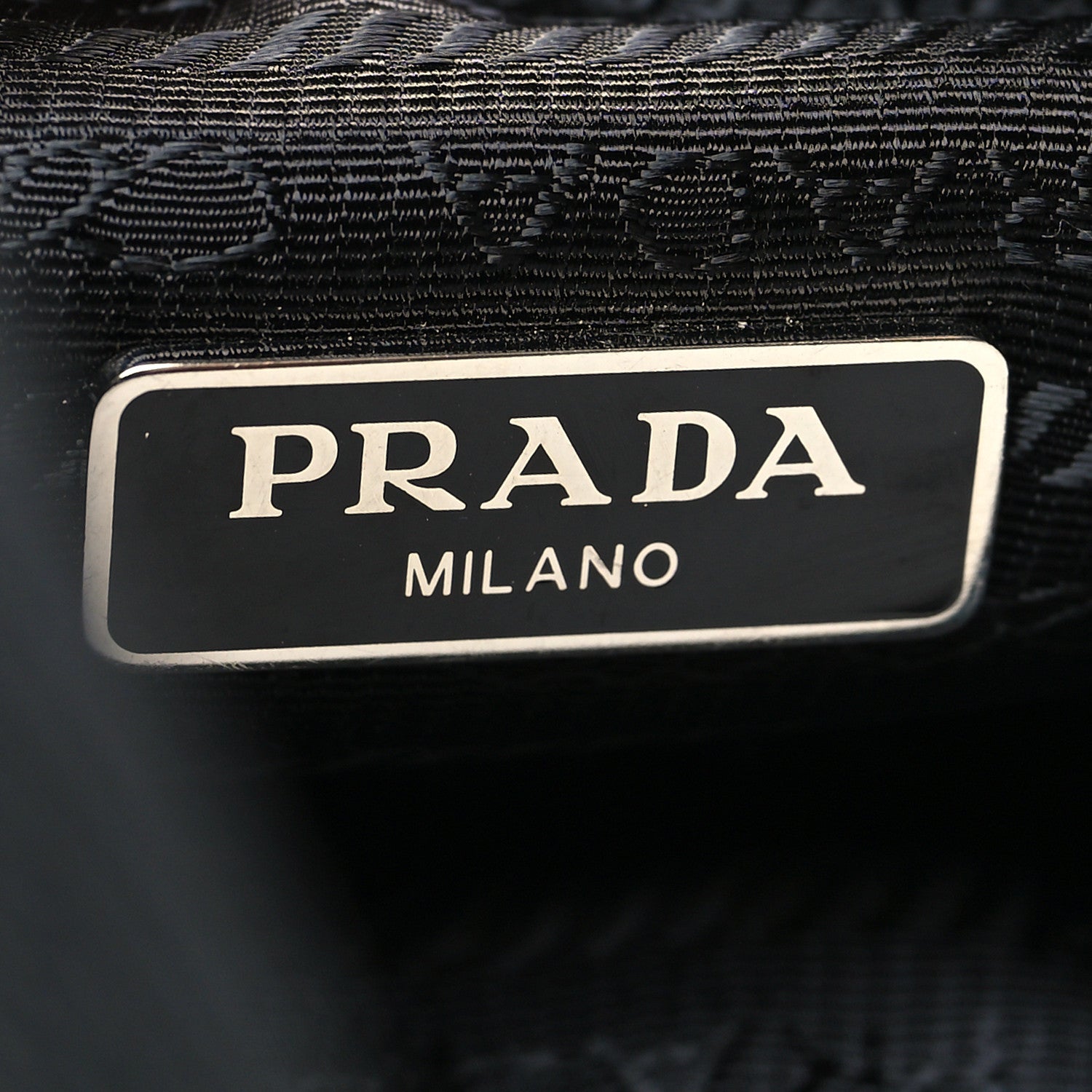 Prada Tessuto Nylon Mini Re-Edition 2000 Bag Black 6 of 9