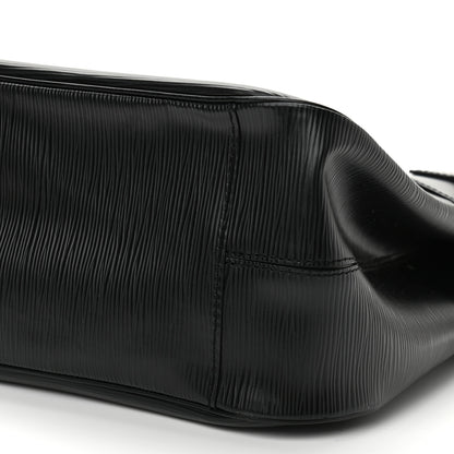 Louis Vuitton Epi Passy PM Black 6 of 9