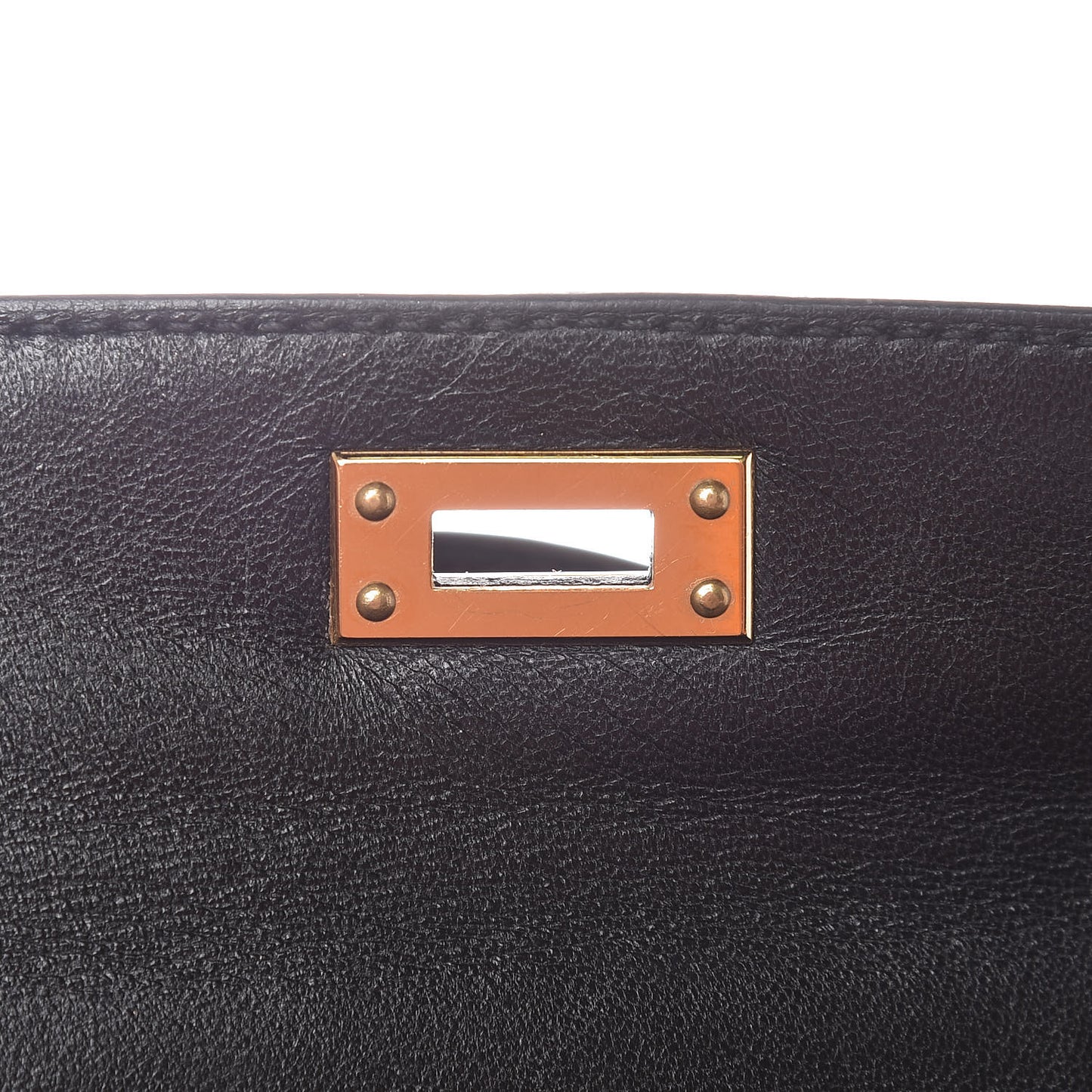 Chevre Chandra Mini Kelly Sellier 20 Black