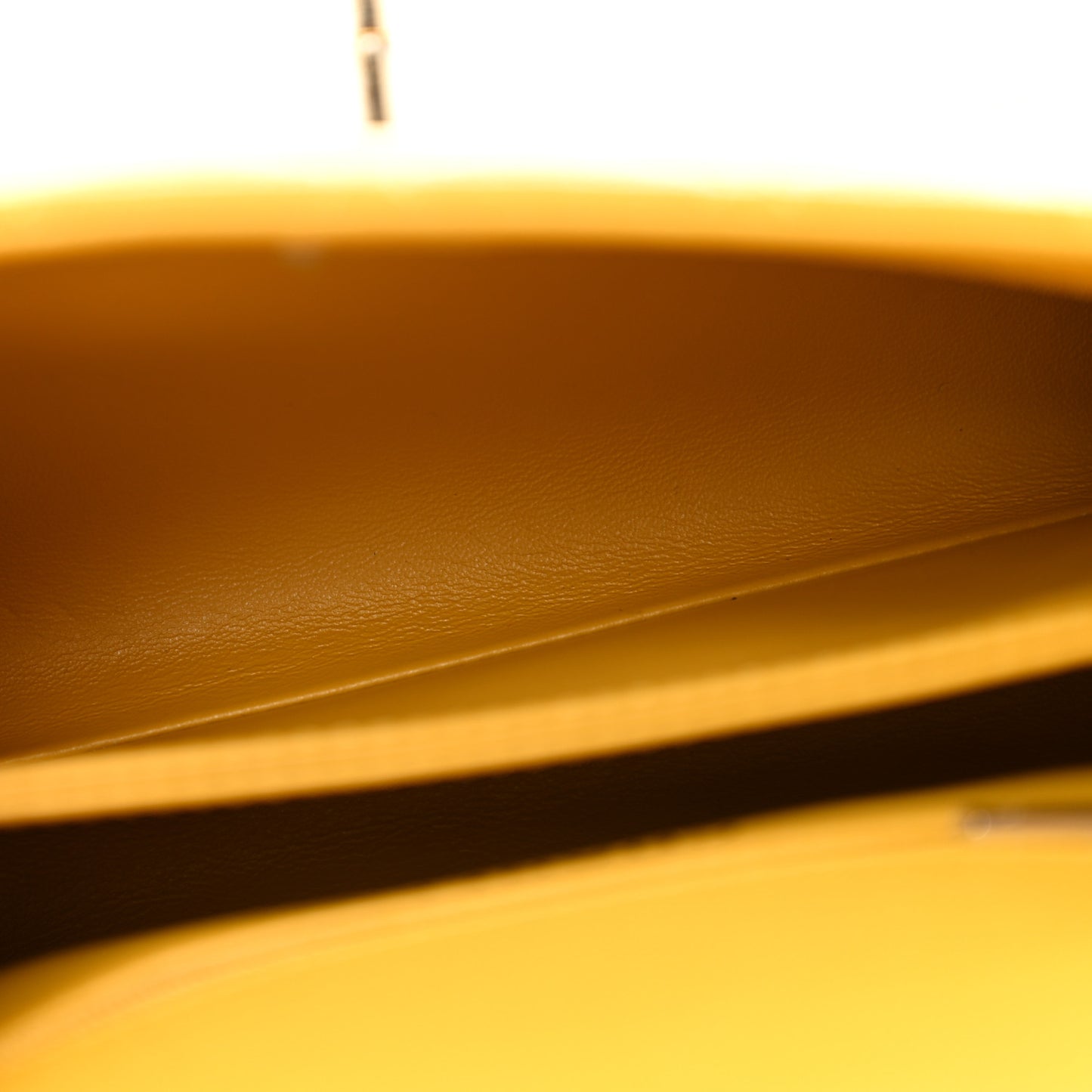 Caviar Quilted Mini Coco Handle Flap Yellow