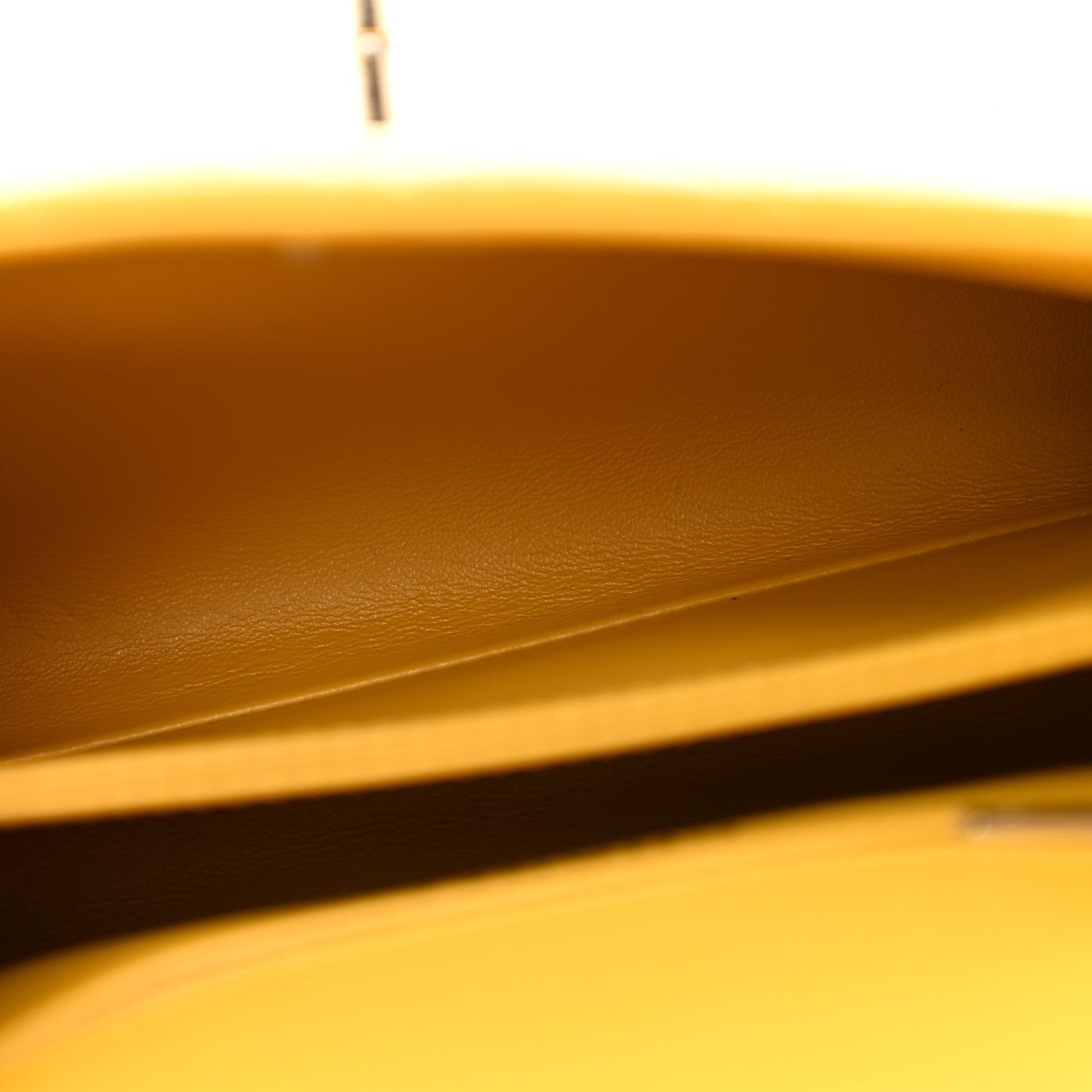 Chanel Caviar Quilted Mini Coco Handle Flap Yellow 5 of 11