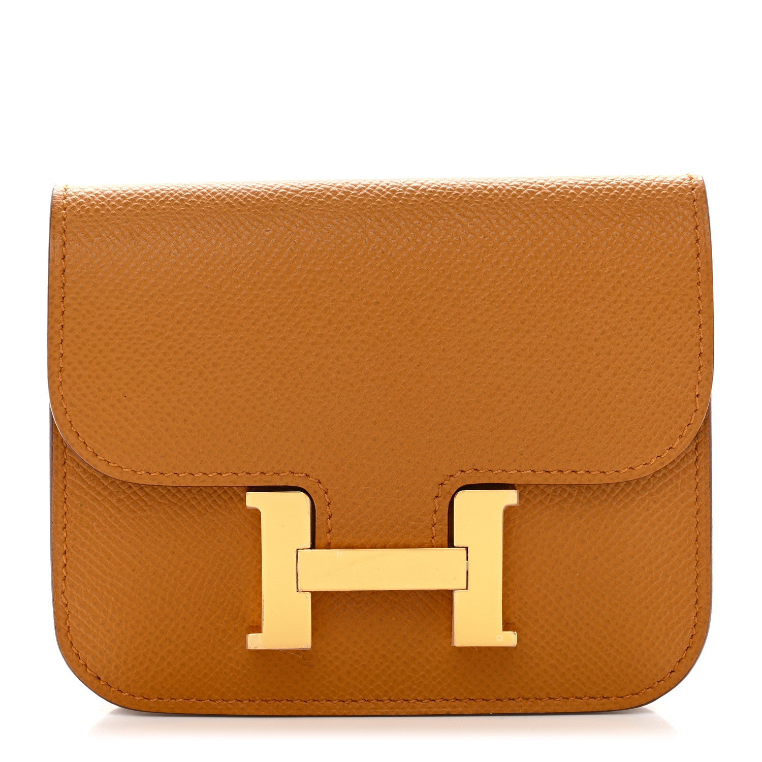 Hermes Epsom Constance Slim Wallet Sesame 1 of 8