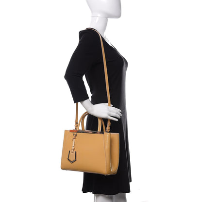 Fendi Vitello Vernice Camoscio Petite 2Jours Tote Make Up 2 of 12