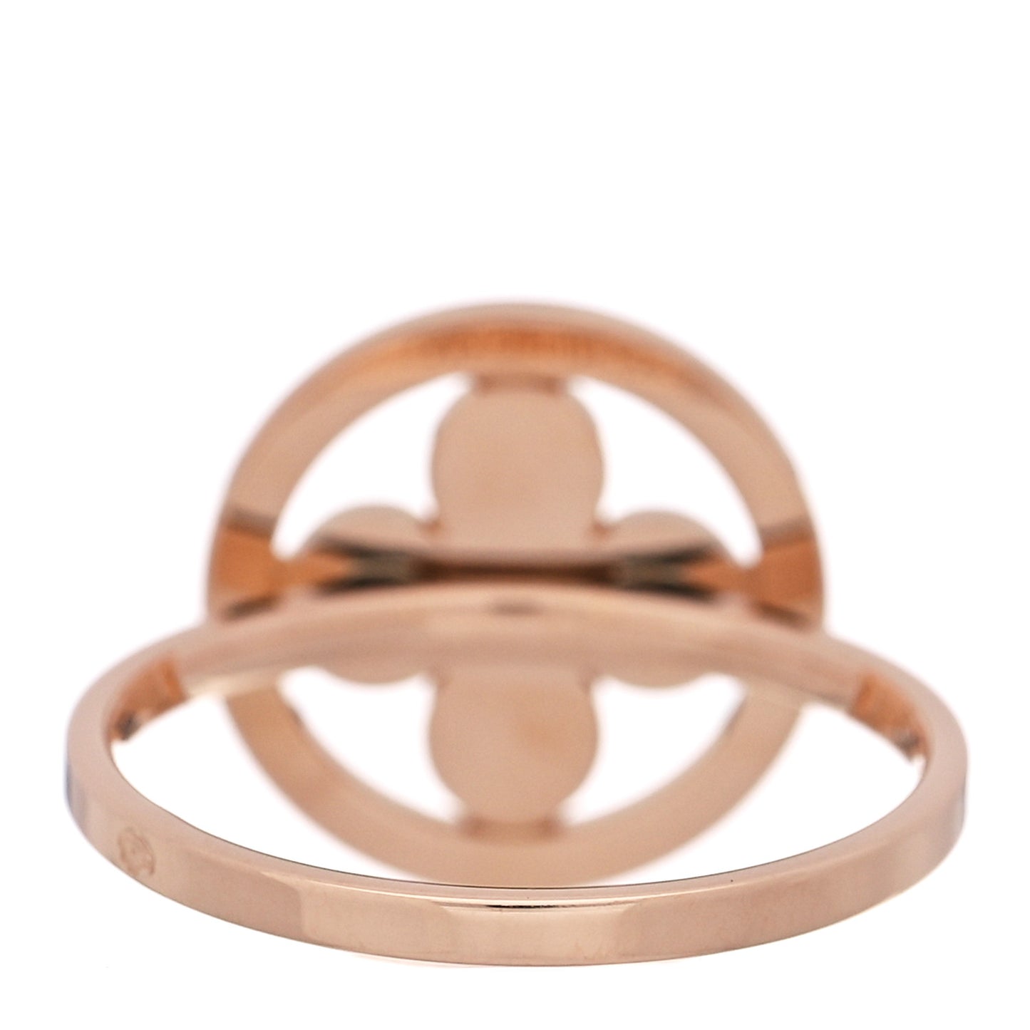 18K Pink Gold Diamond BB Blossom Ring 54 6.75