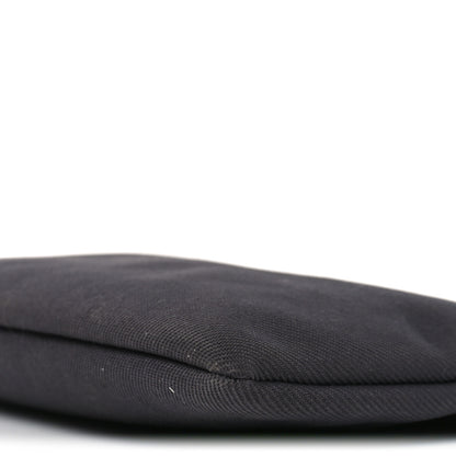 Saint Laurent Linen Canvas Rive Gauche Zipped Pouch Black 10 of 10
