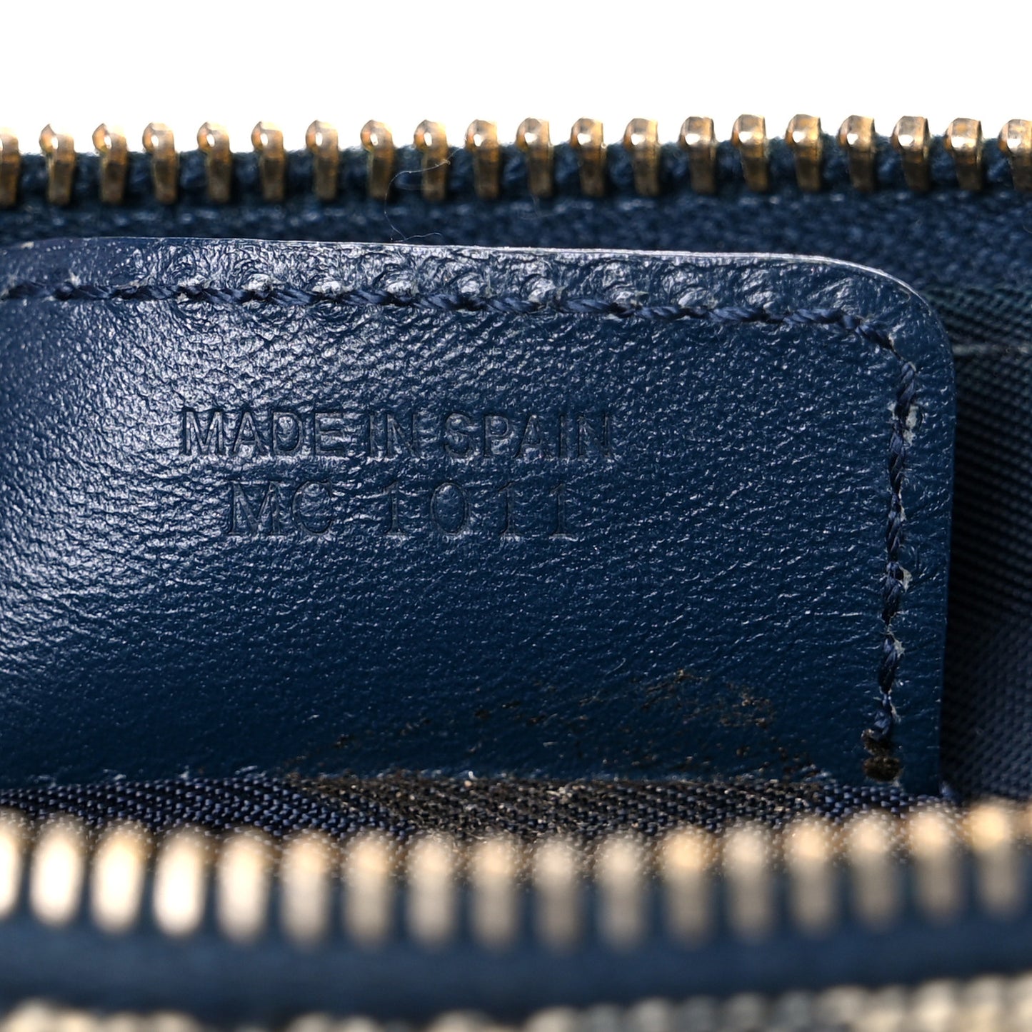 Monogram Mini Saddle Pochette Navy