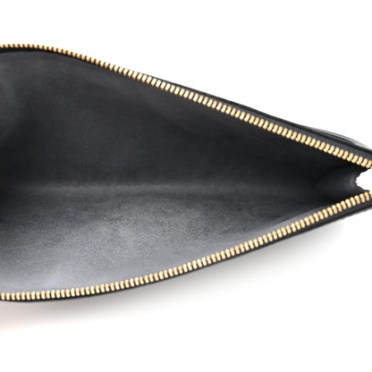 Louis Vuitton Epi Pochette Accessories 24 Black 5 of 10