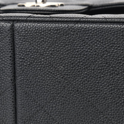 Chanel Caviar Quilted Jumbo Double Flap Black 10 of 10