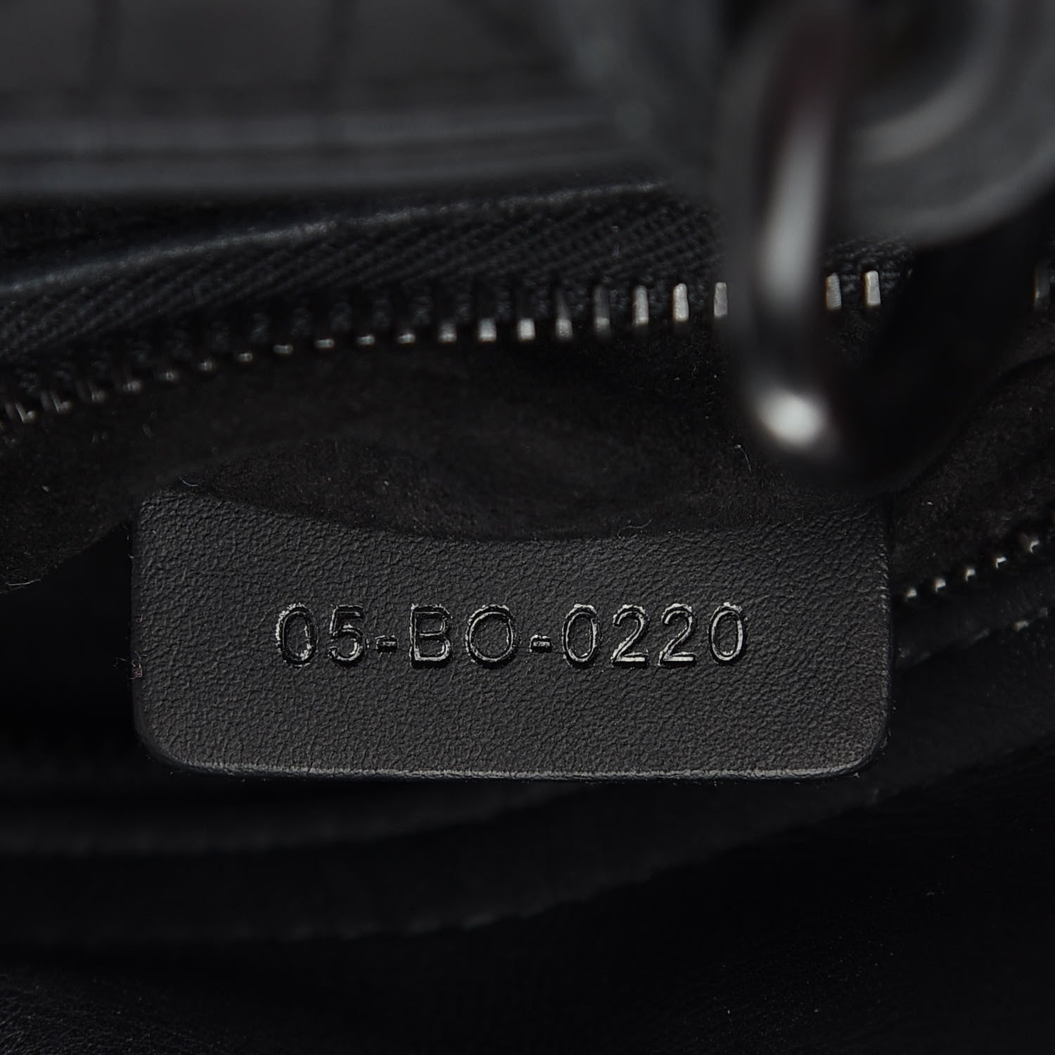 Christian Dior Ultra Matte Calfskin Cannage Mini Lady Dior Black 7 of 9