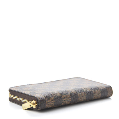 Louis Vuitton Damier Ebene Zippy Compact Wallet 4 of 9