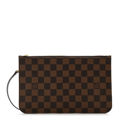 Louis Vuitton Damier Ebene Neverfull MM GM Pochette 1 of 8